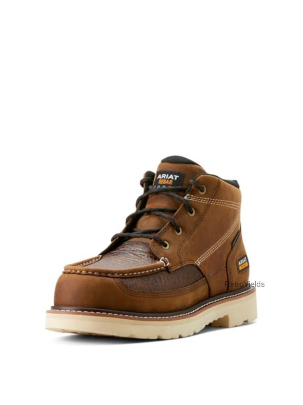8" Waterproof Composite Toe Work Boots Leather ASTM EH Slip Resistant